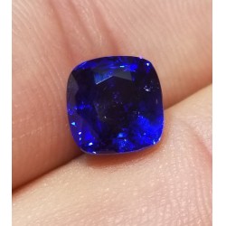 $20,000 4.53Ct Gorgeous Blue Sapphire Cushion Cut Gia Certified Includes Diamond Setting Platinum