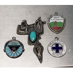 $50 Reserve 4 Silver Pendants Auction Day After Thanksgiving
