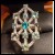 Sold Gia Certified Russia Emerald , Tourmalines and D-F Vvs1-Vs2 Diamonds set in Platinum by Jelladian ©