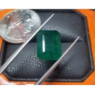 6.95Ct Emerald Cut Emerald