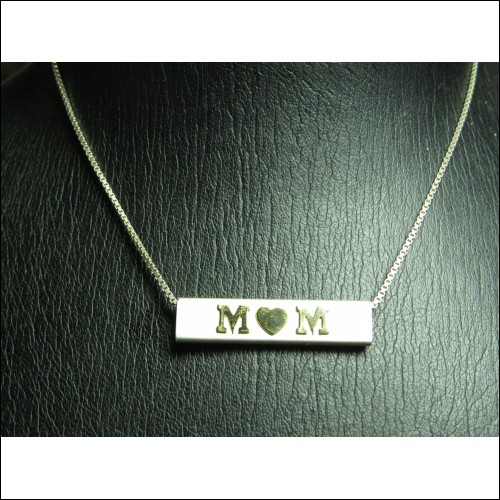 DON'T FORGET MOM ON VALENTINE'S DAY STERLING SILVER $1NR