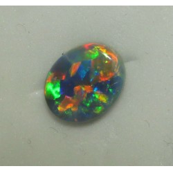 Sold Gia 3.85Ct Gray Opal displaying play of Color