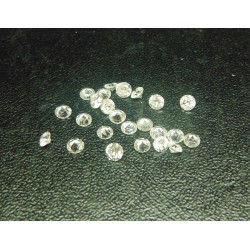 ESTATE 24 ROUND BRILLIANT DIAMONDS .76CTS $1NR