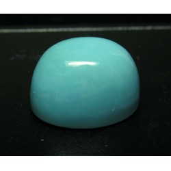 17.66CT SWEET BLUE TURQUOISE HIGH DOME CABOCHON $1NR