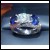 Diamond & Sapphire Ring Hand Engraved Platinum by Jelladian ©