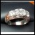 Sold Reorder for $25,000 2.05Ct "Rae of Light" 3 Gia D Color Internally Flawless Diamonds Plat by Jelladian
