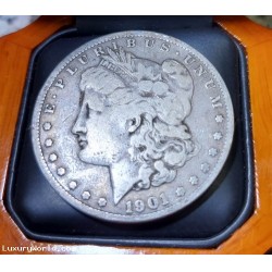 $25-$50 1901 San Francisco Morgan Silver Dollar Coin 90%