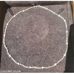 Sold Reorder for $3,884 1.60Ctw 16 Diamonds D-F Vvs1-Vs2 18k White Gold Everyday Chain by Jelladian
