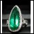 Sold Gia 6.24Ct F1 Emerald & Diamond Ring Platinum by Jelladian