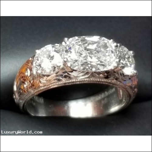 Order for $28,552 2.05Ct "Rae of Light" 3 Gia D Color Internally Flawless Diamonds Plat by Jelladian ©