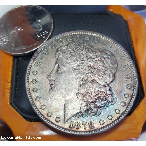 1879 United States of America Morgan Dollar made of 90% Silver $1 No Reserve Auction
