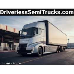 $10,000 Plus a 5% Royalty Buy 100% of all Rights to Domain DriverlessSemiTrucks.com
