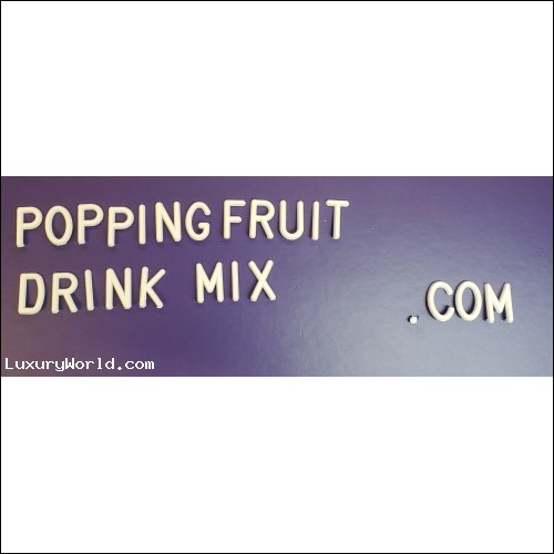 For Lease PoppingFruitDrinkMix.com 10% of sales
