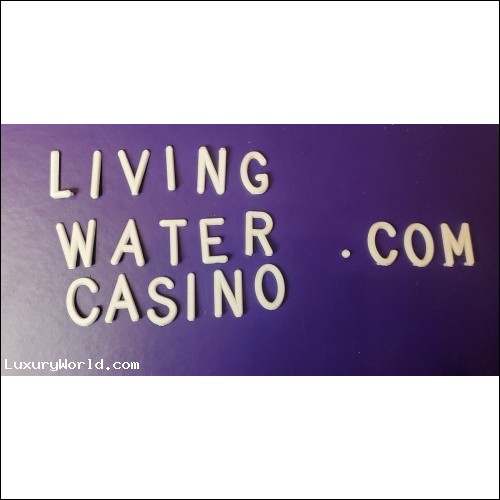 Lease the Domain LivingWaterCasino.com for 5% of Online Musical & Events Tickets Sales
